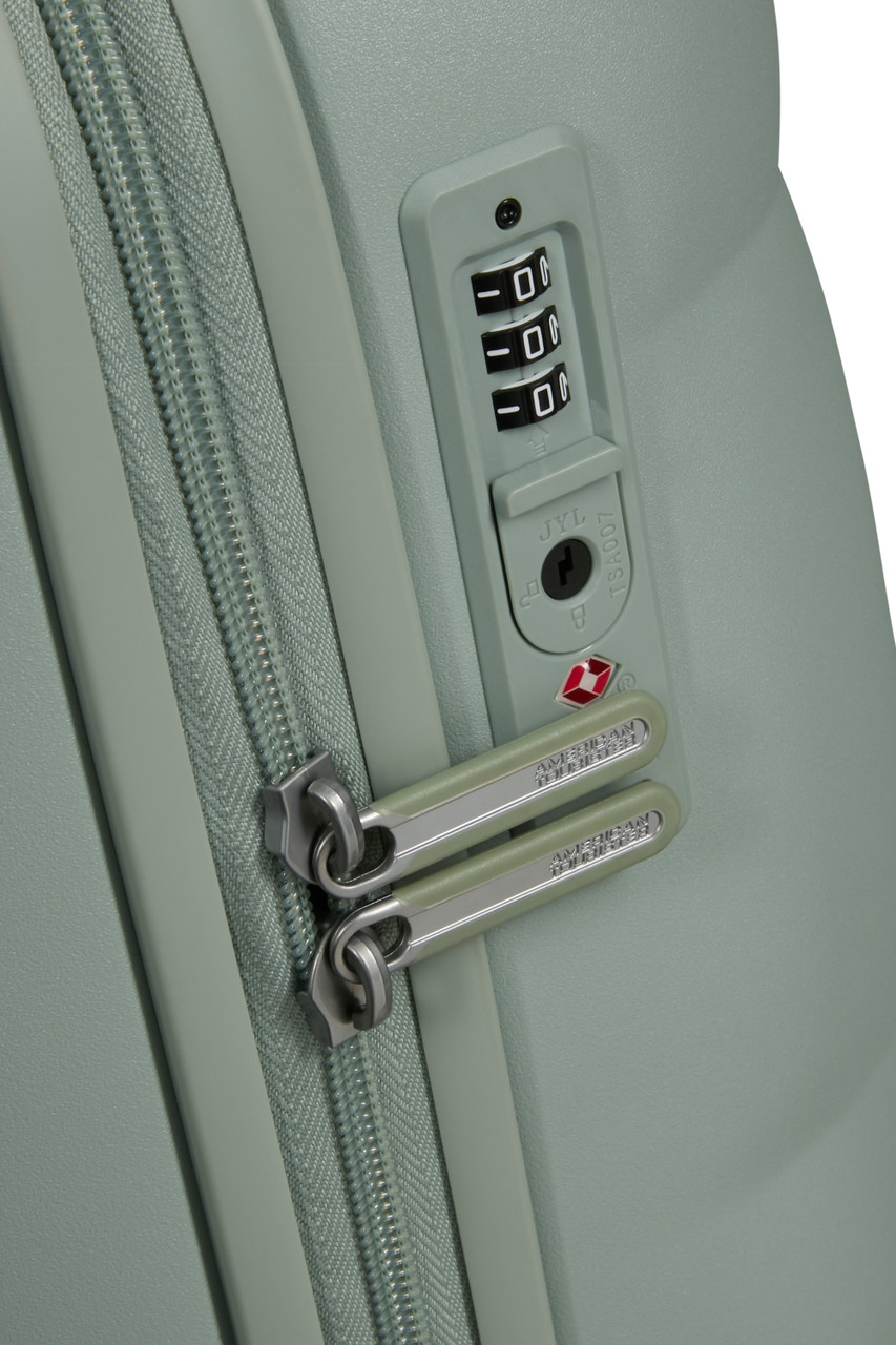 Saleys Travel Bags American Tourister Dreami Expandable Spinner 77cm - Sage - Image 9