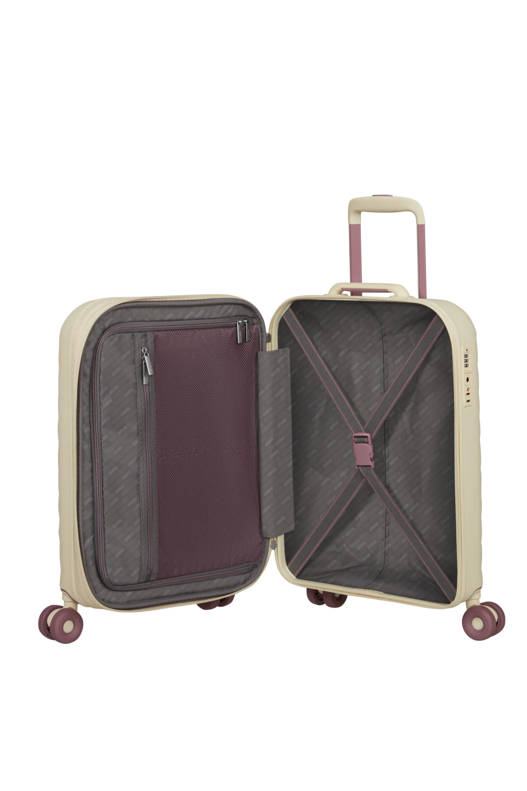 Saleys Travel Bags American Tourister Neovibe Exp Spinner 55cm-Sand - Image 7