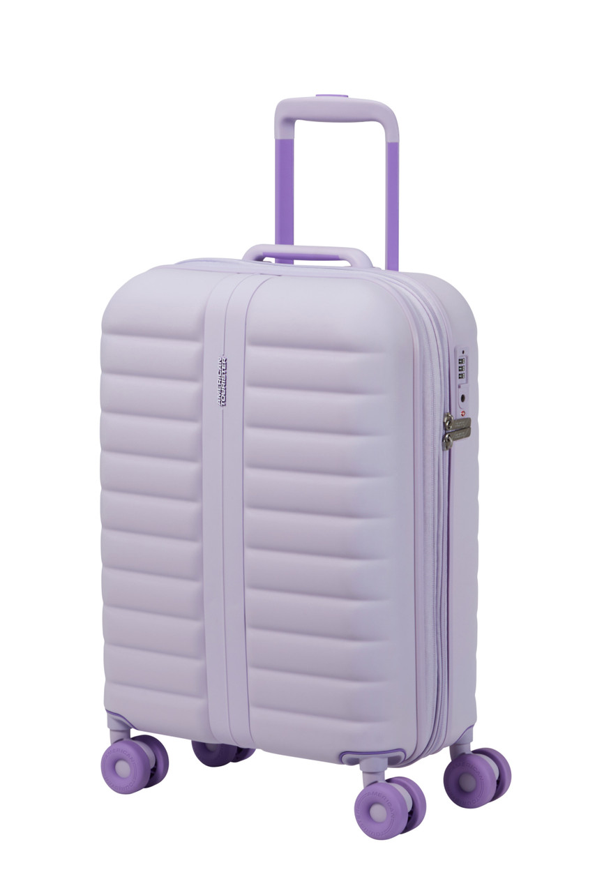 Saleys Travel Bags American Tourister Neovibe Exp Spinner 55cm - lilac - Image 8