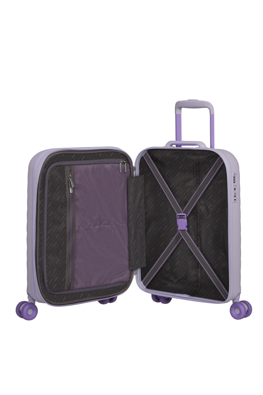 Saleys Travel Bags American Tourister Neovibe Exp Spinner 55cm - lilac - Image 7