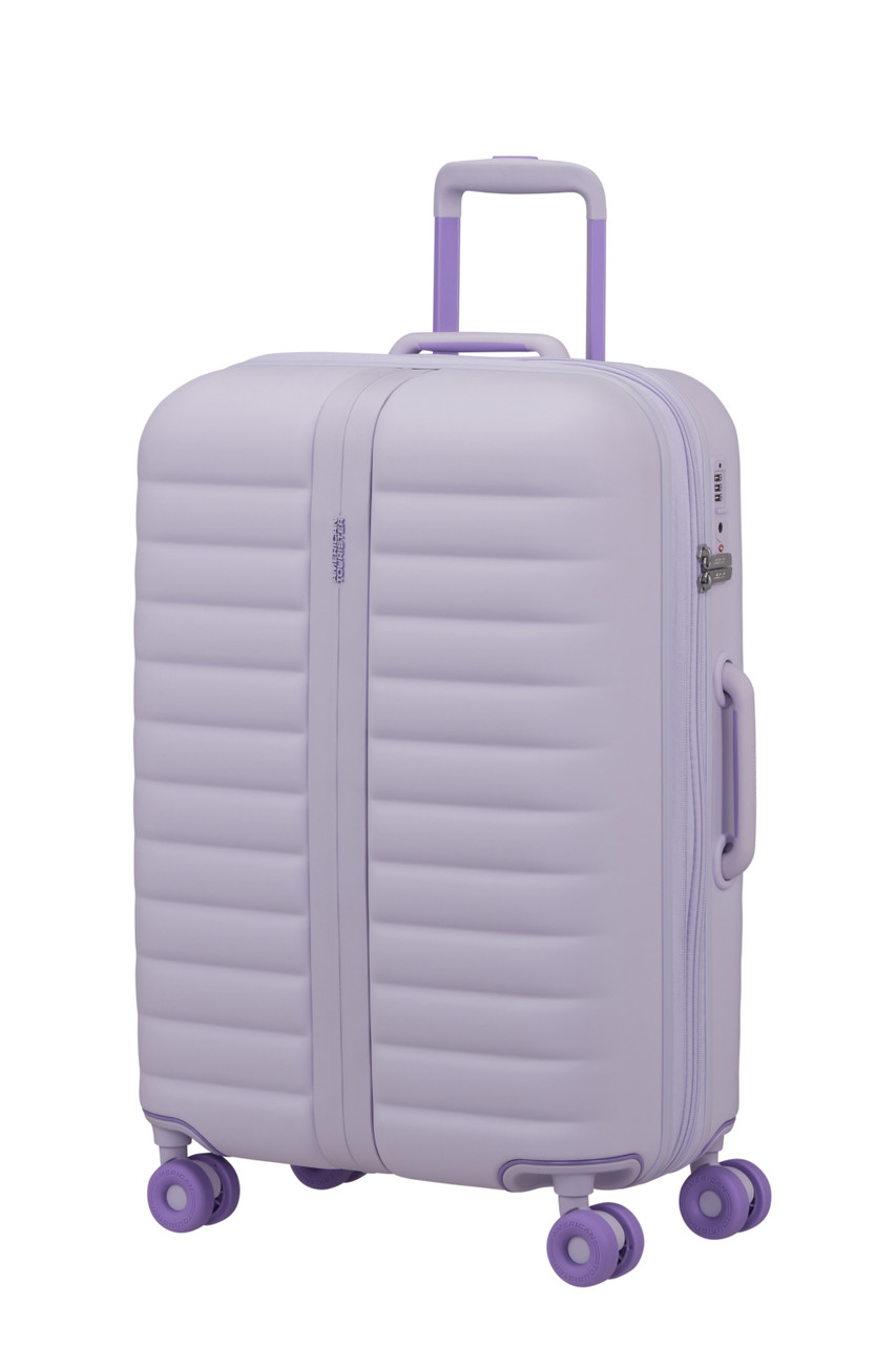 Saleys Travel Bags American Tourister Neovibe Exp Spinner 67cm - lilac - Image 2