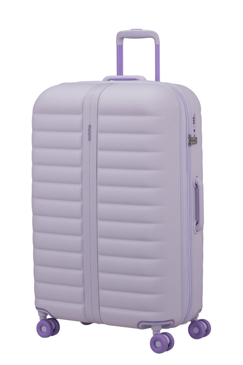 Saleys Travel Bags American Tourister Neovibe Exp Spinner 78cm - lilac - Image 11