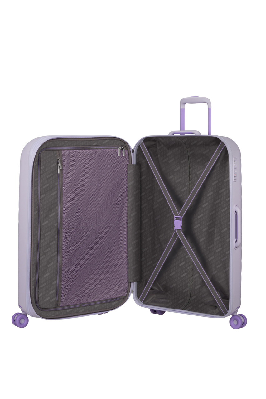 Saleys Travel Bags American Tourister Neovibe Exp Spinner 78cm - lilac - Image 10