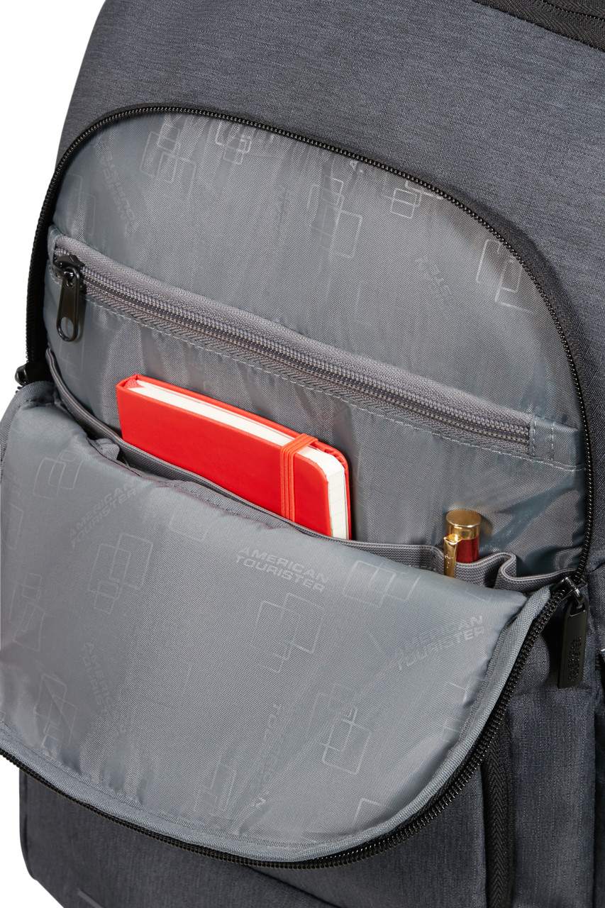 Saleys Travel Bags American Tourister Work Nxt Laptop Backpack 15'6-Grey - Image 7