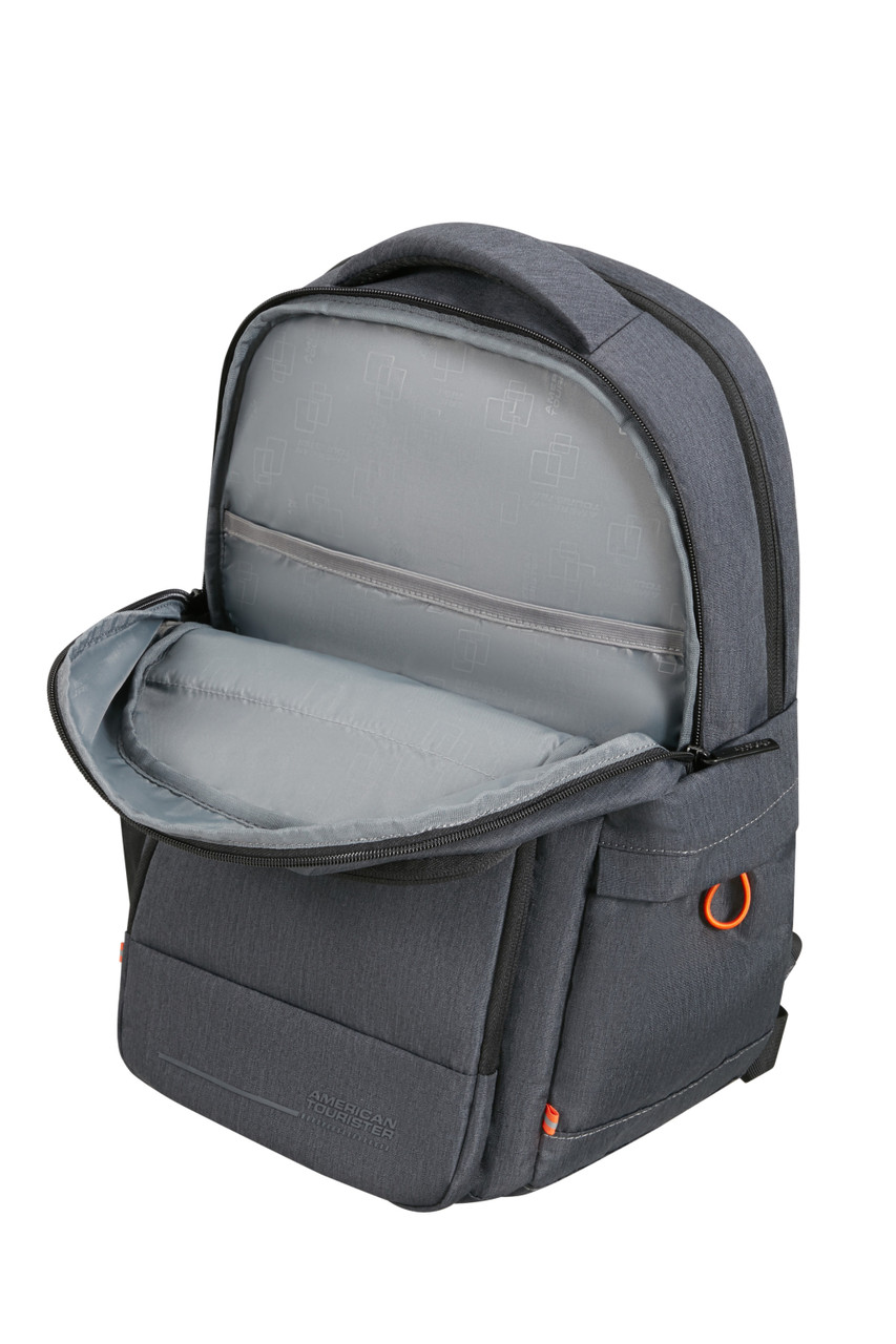 Saleys Travel Bags American Tourister Work Nxt Laptop Backpack 15'6-Grey - Image 8