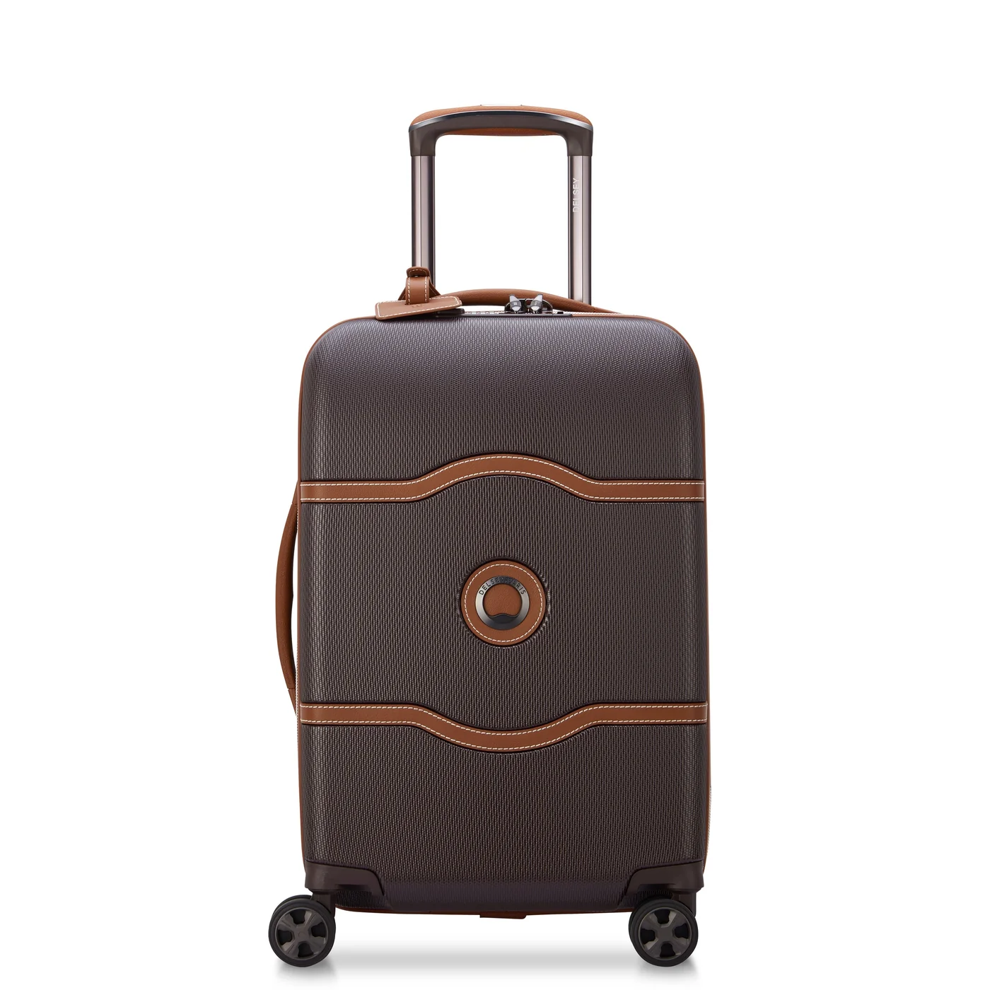 Saleys Travel Bags DELSEY: CHATELET AIR 2.0 Suitcase Check-In 55 CM - Brown - Image 2