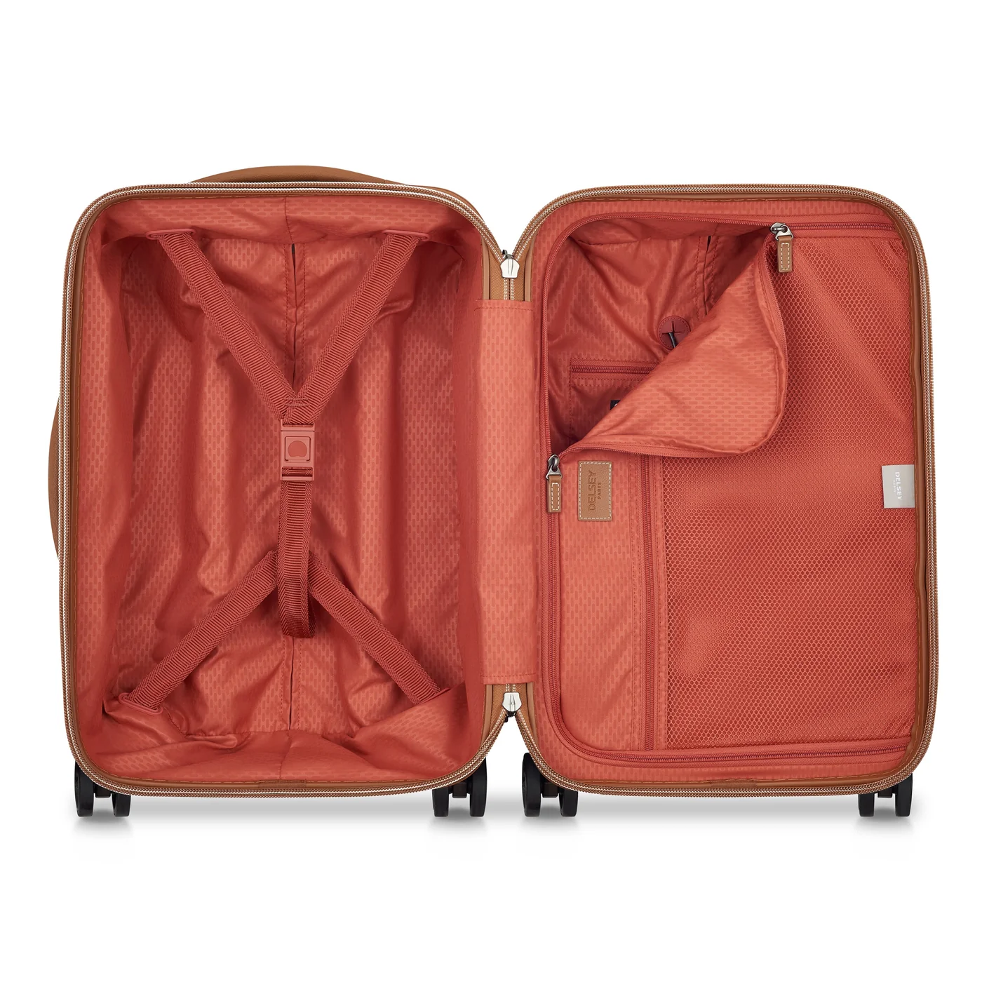 Saleys Travel Bags DELSEY: CHATELET AIR 2.0 Suitcase Check-In 55 CM - Brown - Image 3