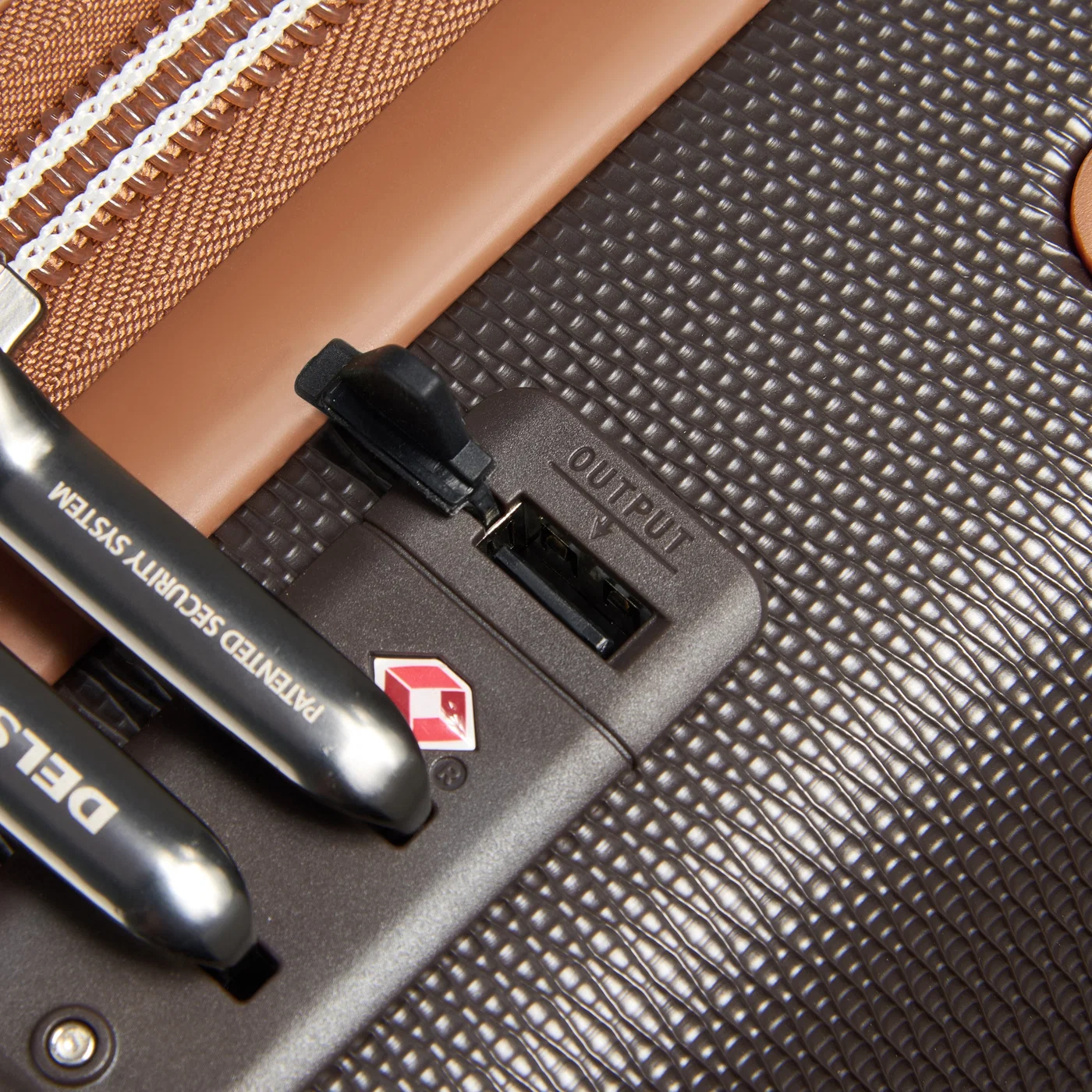 Saleys Travel Bags DELSEY: CHATELET AIR 2.0 Suitcase Check-In 55 CM - Brown - Image 6