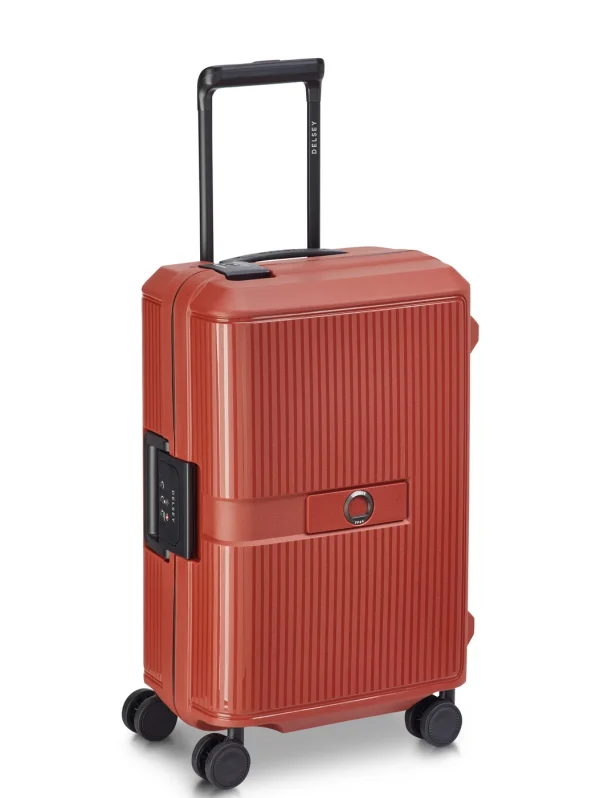 DELSEY: VAUBAN Suitcase Cabin 55 CM - TERRACOTTA
