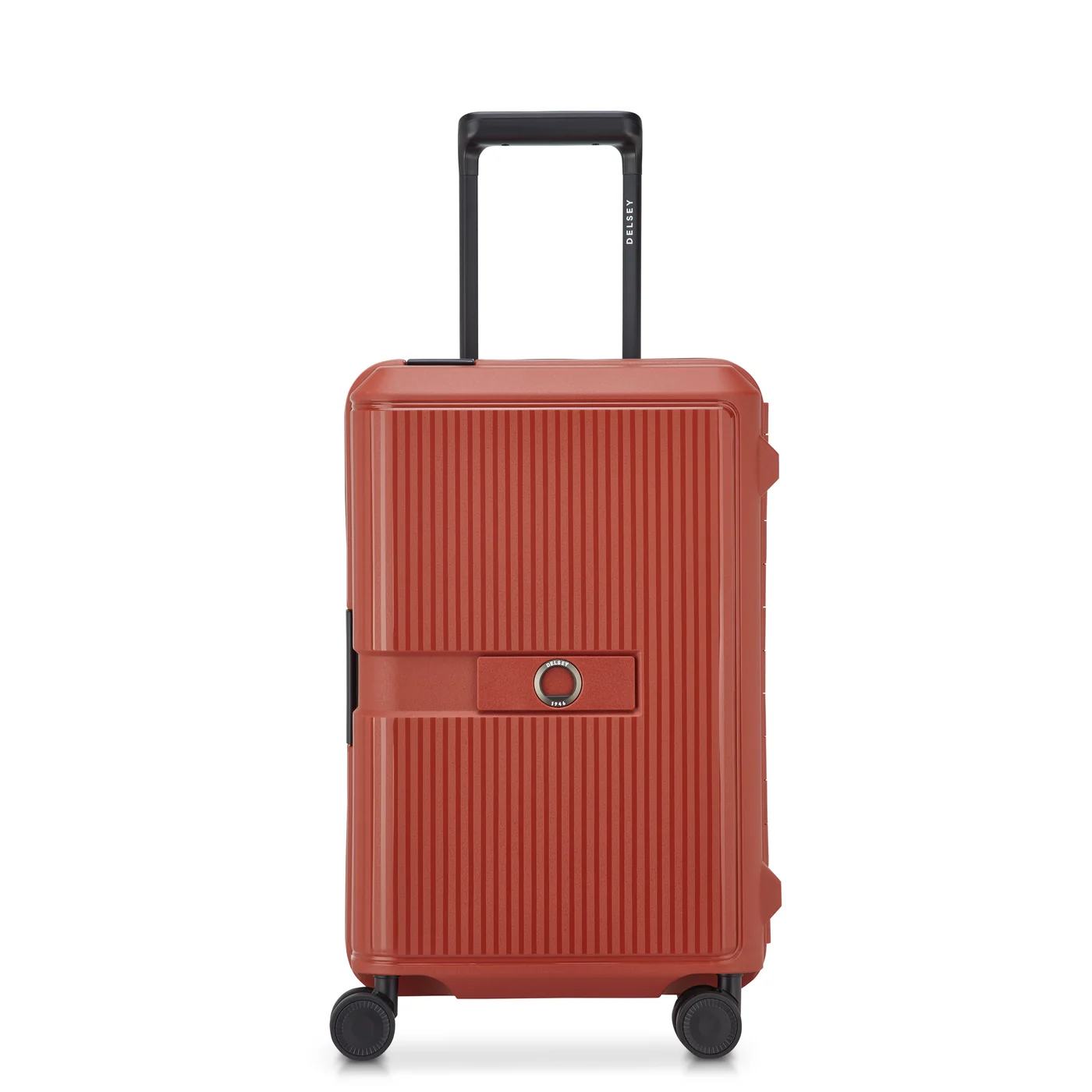 Saleys Travel Bags DELSEY: VAUBAN Suitcase Cabin 55 CM - TERRACOTTA - Image 3