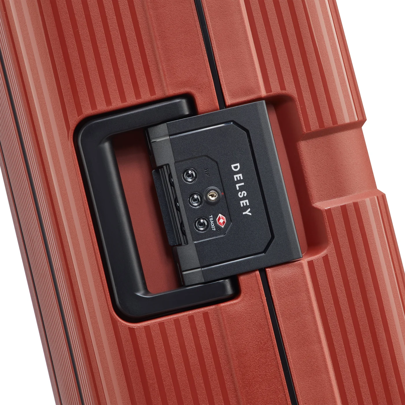 Saleys Travel Bags DELSEY: VAUBAN Suitcase Cabin 55 CM - TERRACOTTA - Image 4
