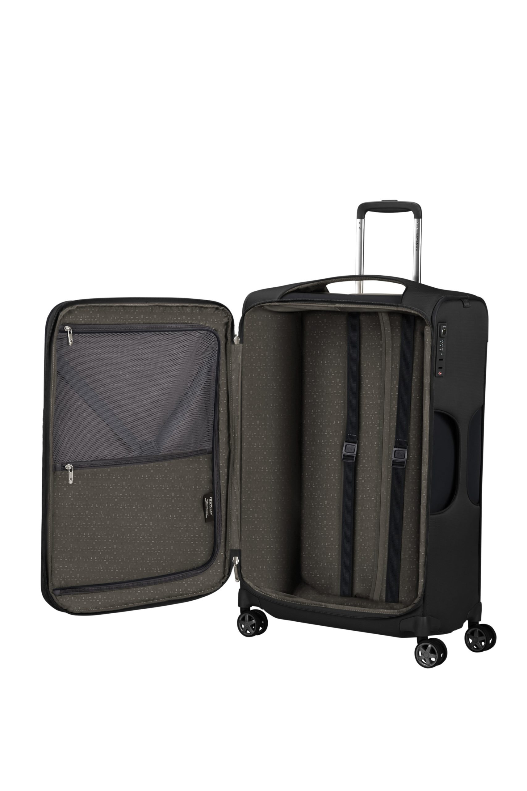 Saleys Travel Bags SAMSONITE: D'lite Spinner Expandable 71cm - Black - Image 4