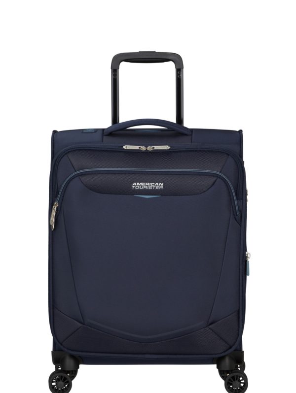 American Tourister SummerRide Expandable Spinner 55cm - Navy