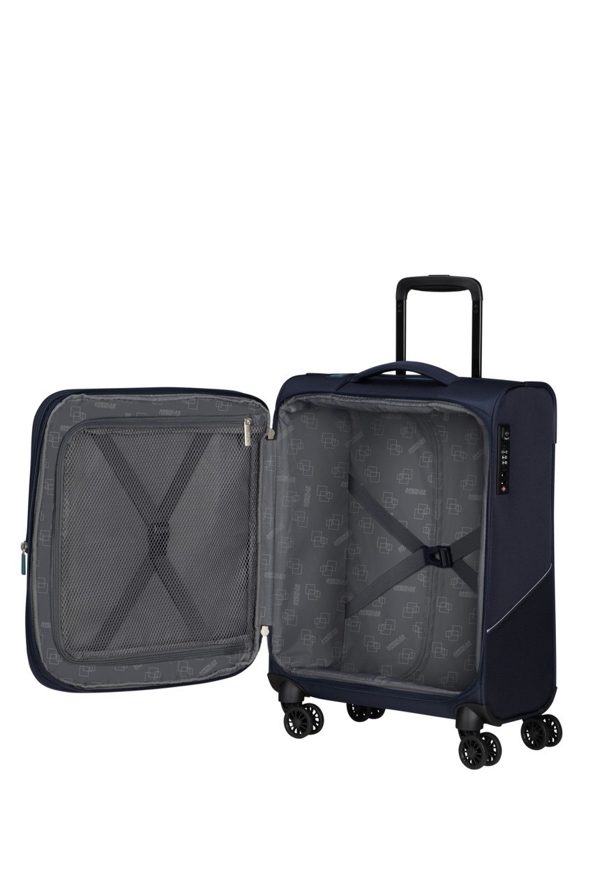 Saleys Travel Bags American Tourister SummerRide Expandable Spinner 55cm - Navy - Image 5