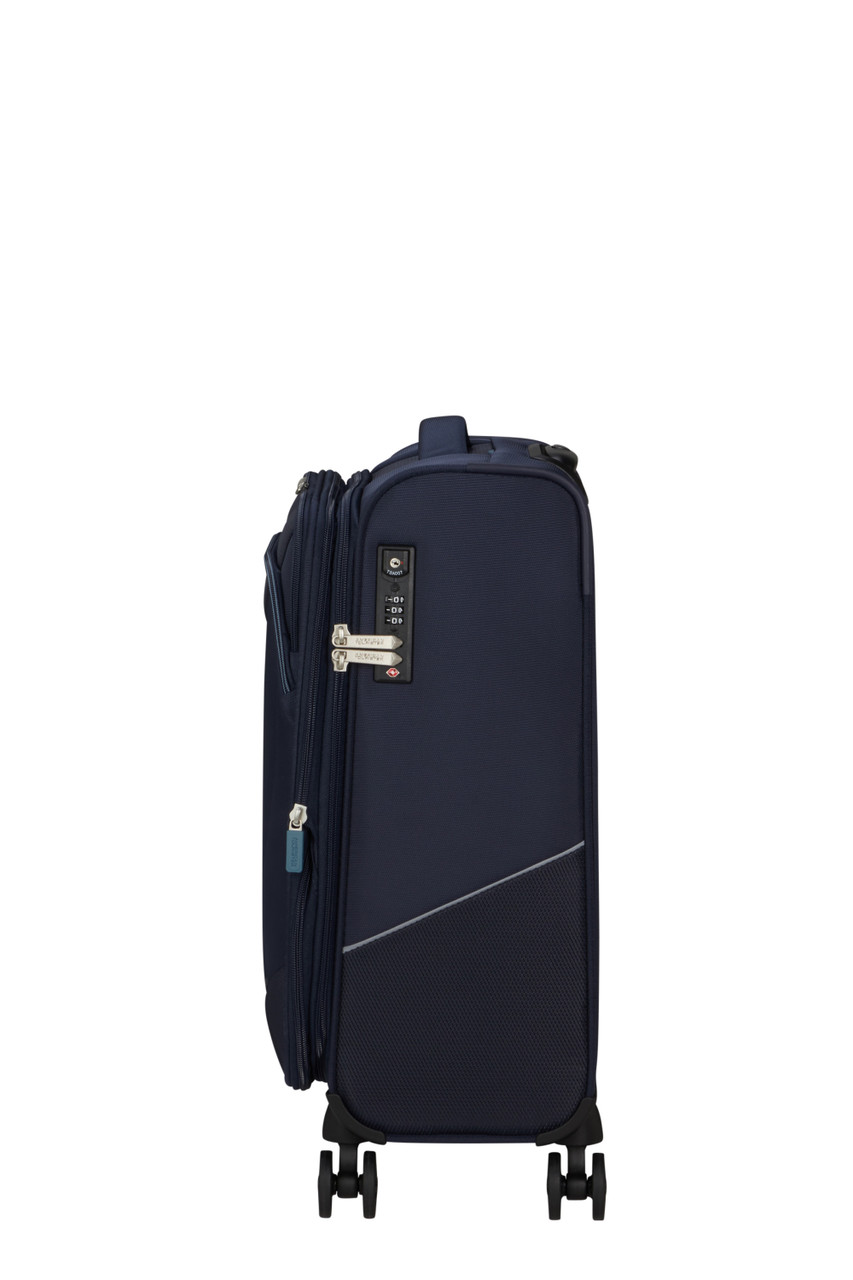 Saleys Travel Bags American Tourister SummerRide Expandable Spinner 55cm - Navy - Image 4