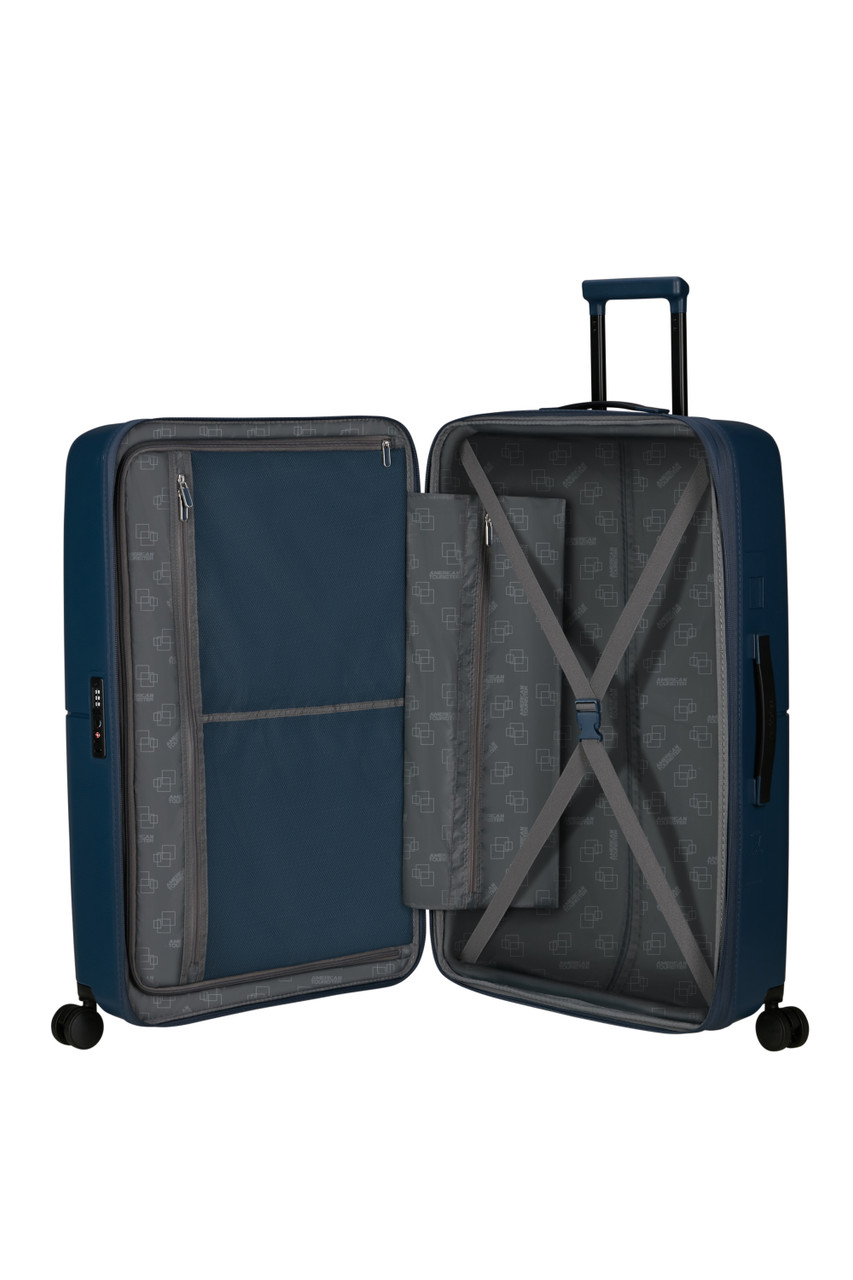 Saleys Travel Bags American Tourister DashPop Exp Spinner 77cm - Mid Blue - Image 3