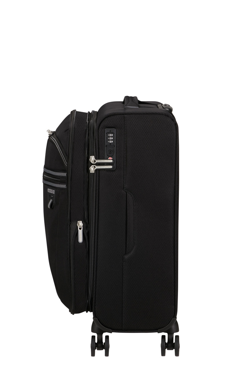 Saleys Travel Bags American Tourister Aerospin Exp Spinner 55cm - Black - Image 9