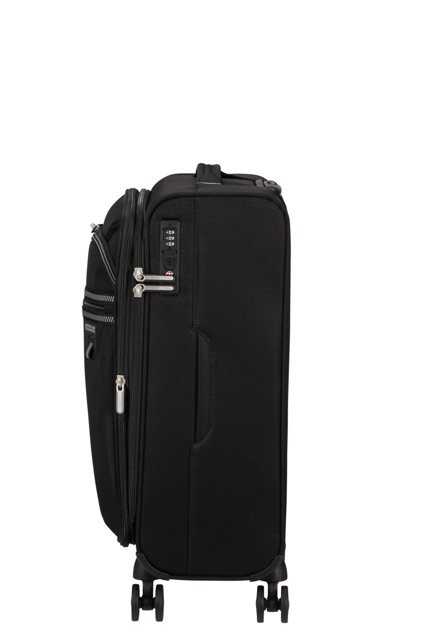 Saleys Travel Bags American Tourister Aerospin Exp Spinner 55cm - Black - Image 2