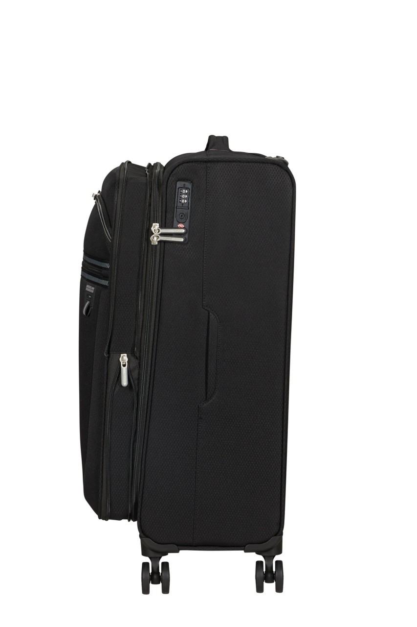 Saleys Travel Bags American Tourister Aerospin Exp Spinner 69cm - Black - Image 3