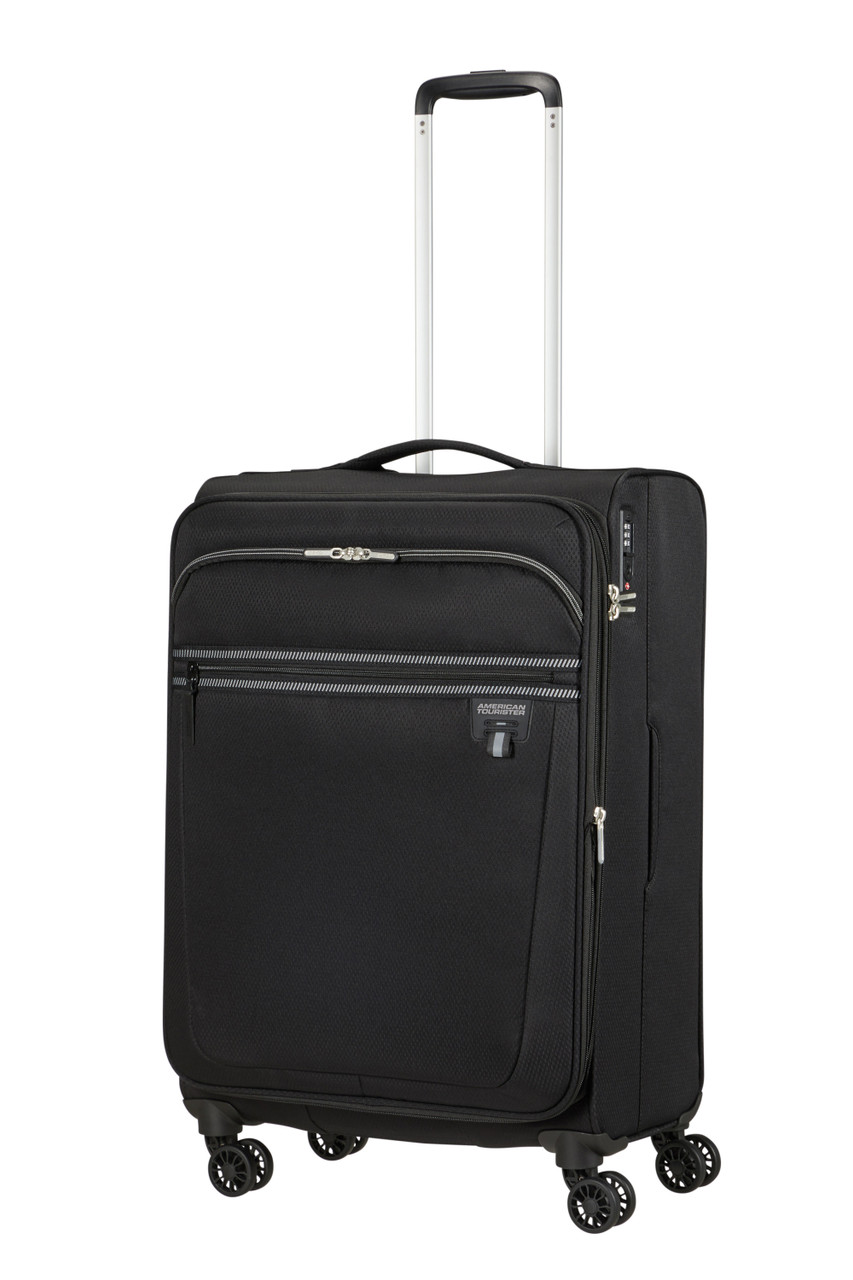 Saleys Travel Bags American Tourister Aerospin Exp Spinner 69cm - Black - Image 2