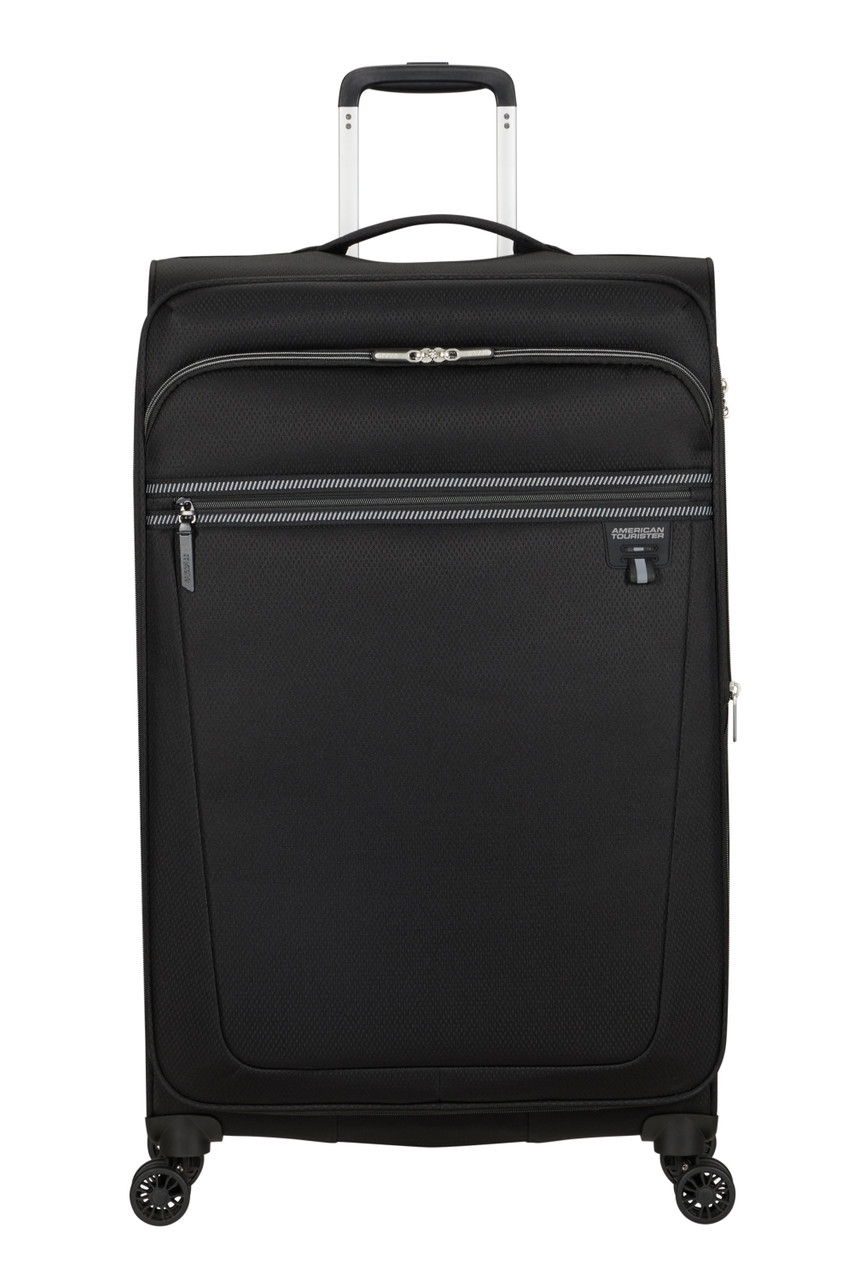 Saleys Travel Bags American Tourister Aerospin Exp Spinner 80cm - Black