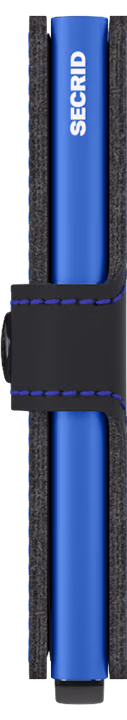 Saleys Travel Bags Secrid: Miniwallet Matte - Black & Blue - Image 4