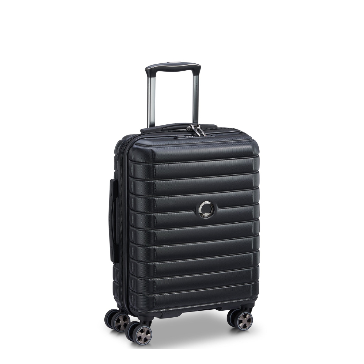 Saleys Travel Bags DELSEY: SHADOW 5.0 - 3 Piece Luggage Set - Black - Image 4
