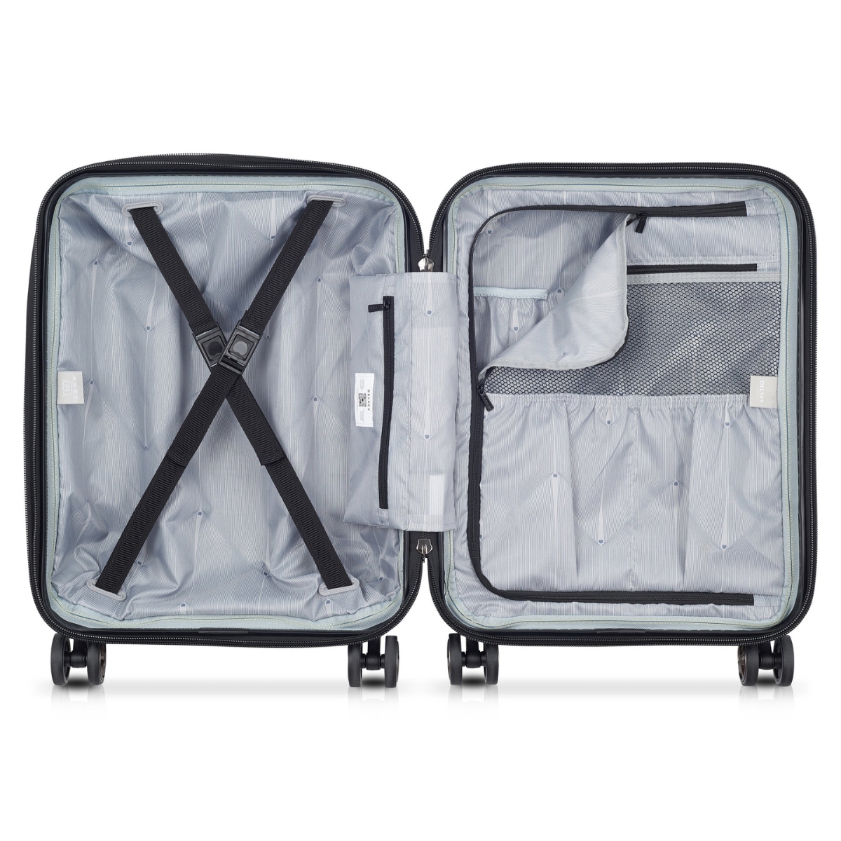Saleys Travel Bags DELSEY: SHADOW 5.0 55CM 4DW CABIN TROLLEY CASE - Black - Image 3