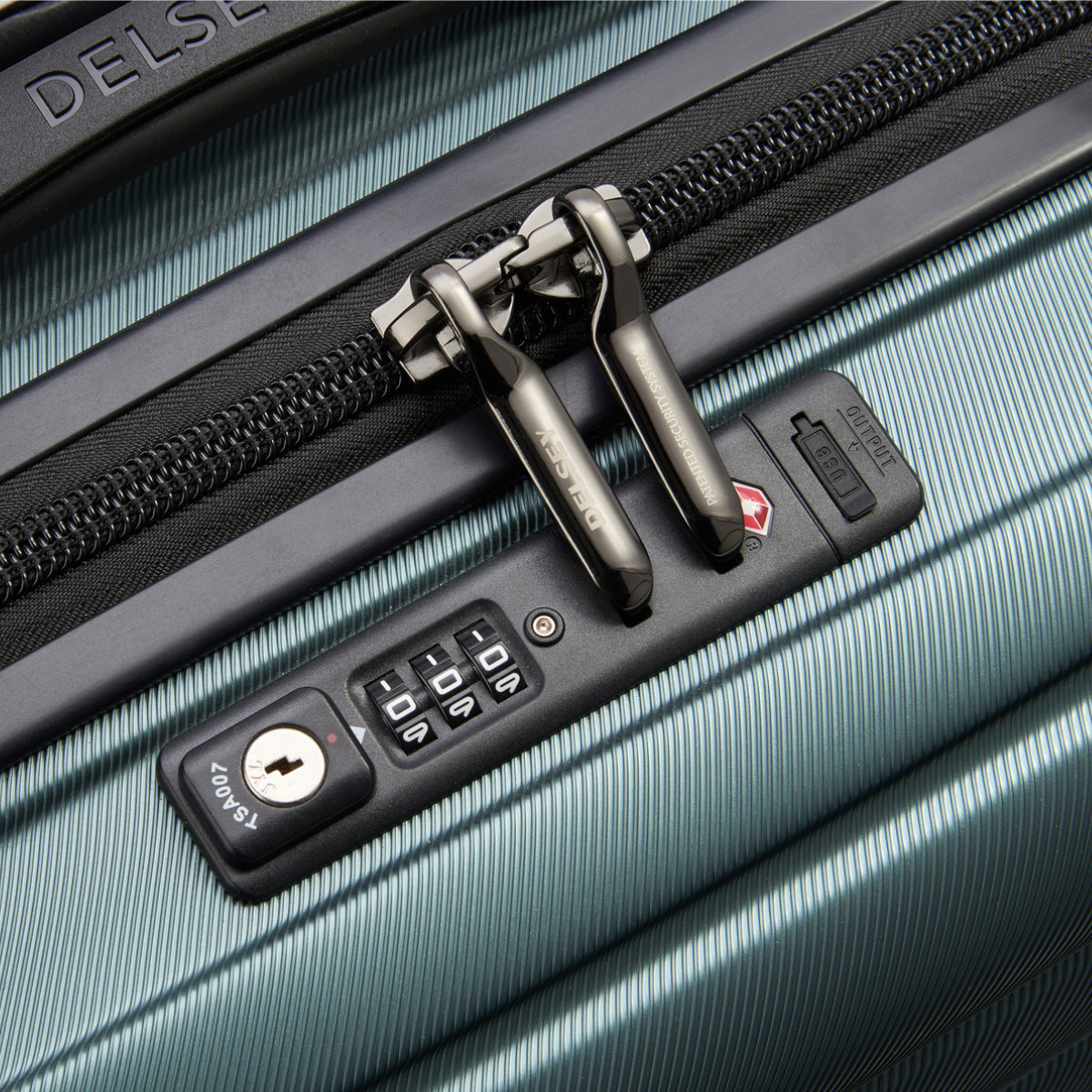 Saleys Travel Bags DELSEY: SHADOW 5.0 55CM 4DW CABIN TROLLEY CASE - Green - Image 7
