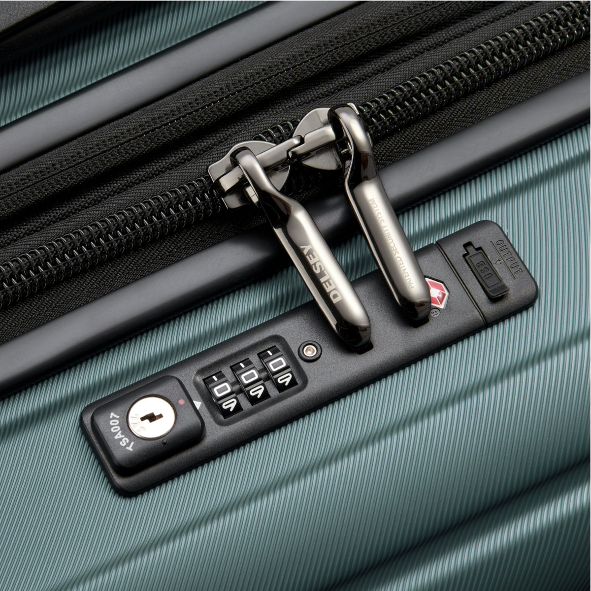 Saleys Travel Bags DELSEY: SHADOW 5.0 82CM 4DW TROLLEY CASE - Green - Image 7