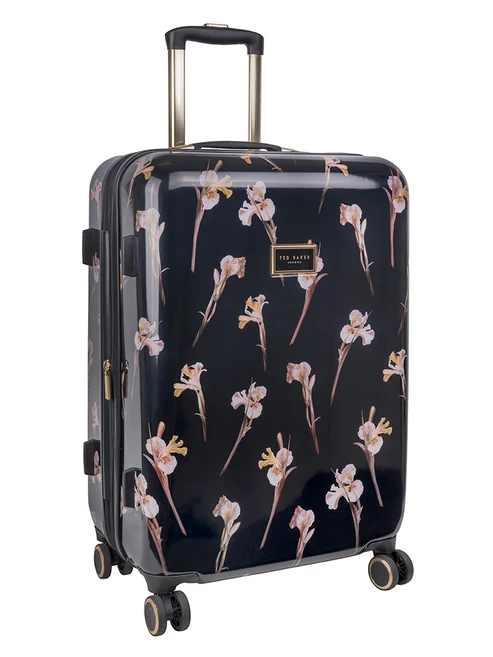 Ted Baker Wild Iris Medium 4-Wheel Trolley Case