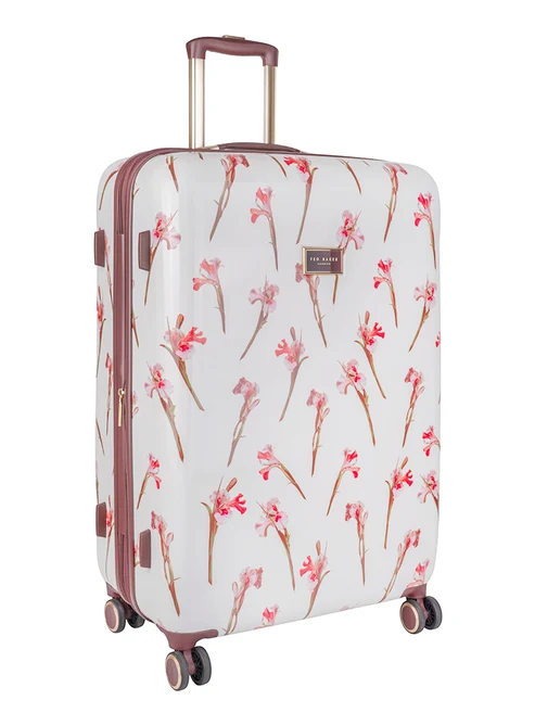 Ted Baker Wild Iris Large 4-Wheel Trolley Case