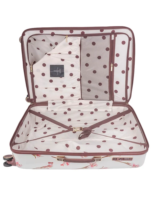 Saleys Travel Bags Ted Baker Wild Iris Medium 4-Wheel Trolley Case - Image 5