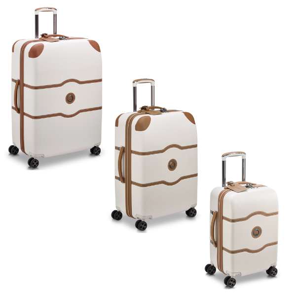 DELSEY: CHATELET AIR 2.0 - 3 Piece Luggage Set - ANGORA