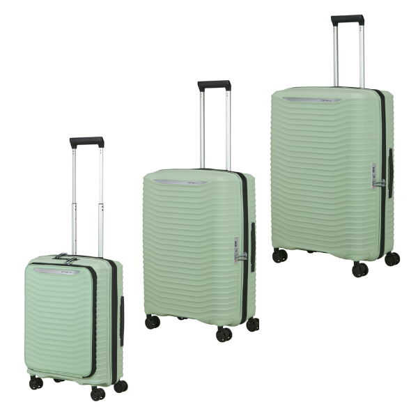Saleys Travel Bags SAMSONITE: Upscape 3 Piece Luggage Set (easy access cabin) - Soft Sage