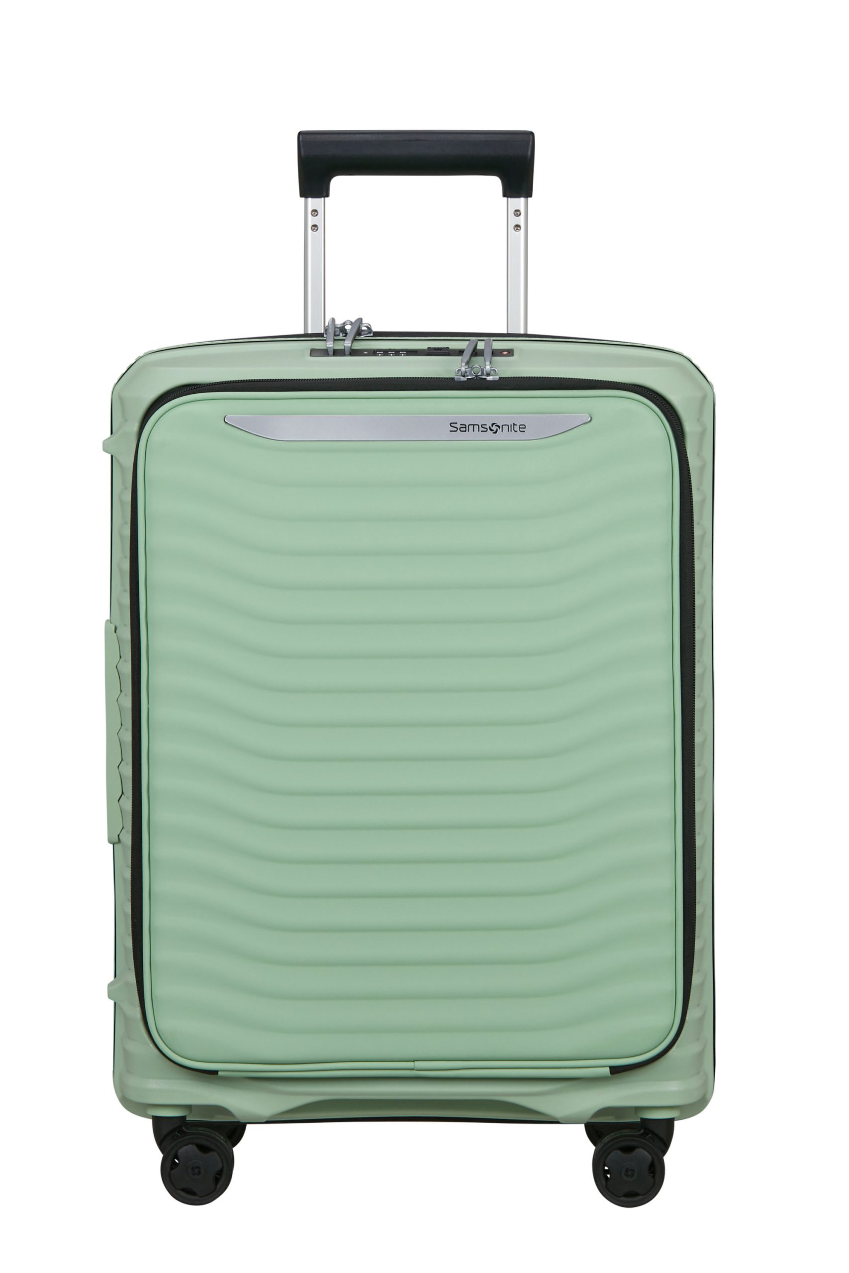 Saleys Travel Bags SAMSONITE: Upscape Spinner Expandable Easy Access 55cm - Soft Sage - Image 2