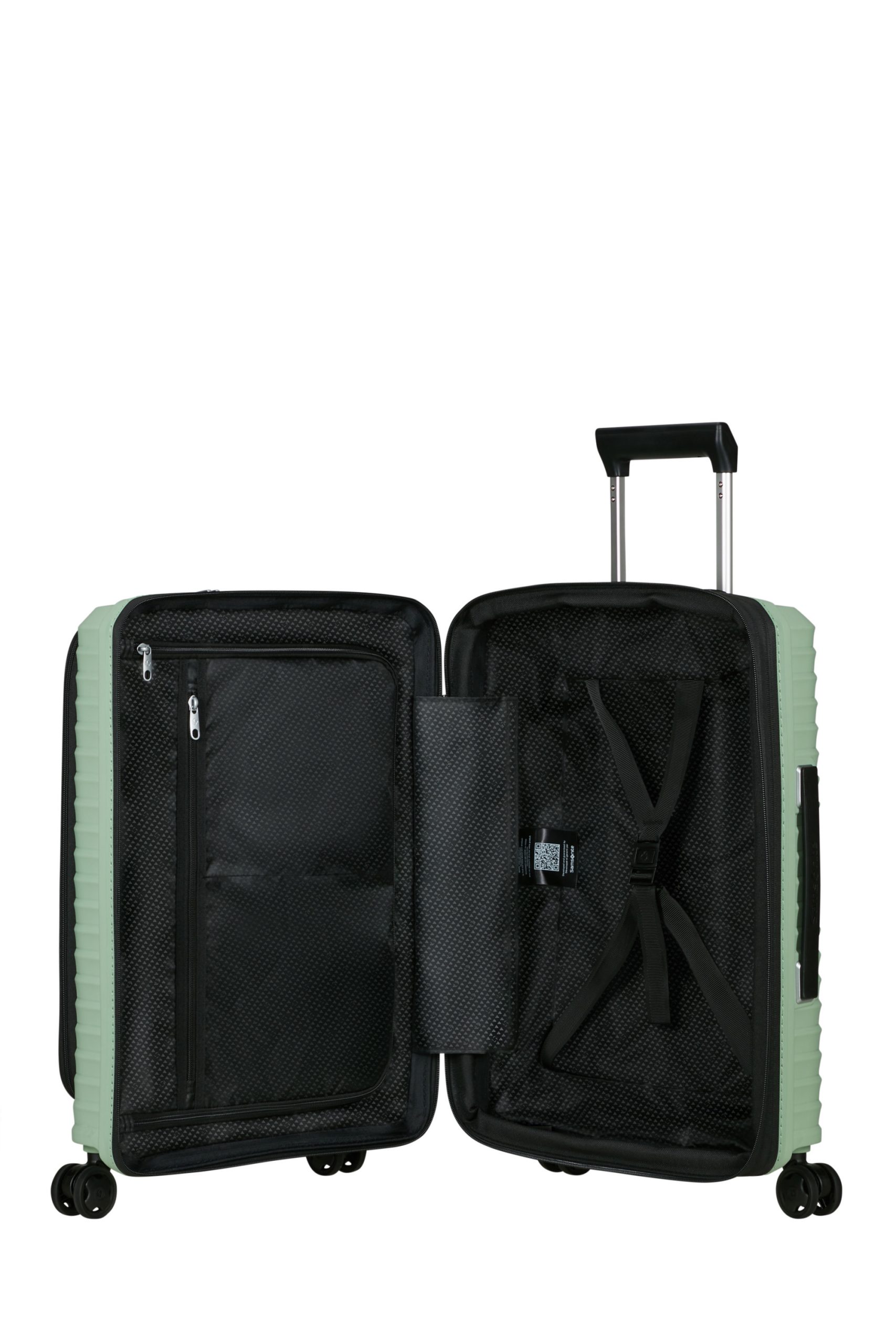Saleys Travel Bags SAMSONITE: Upscape Spinner Expandable Easy Access 55cm - Soft Sage - Image 4