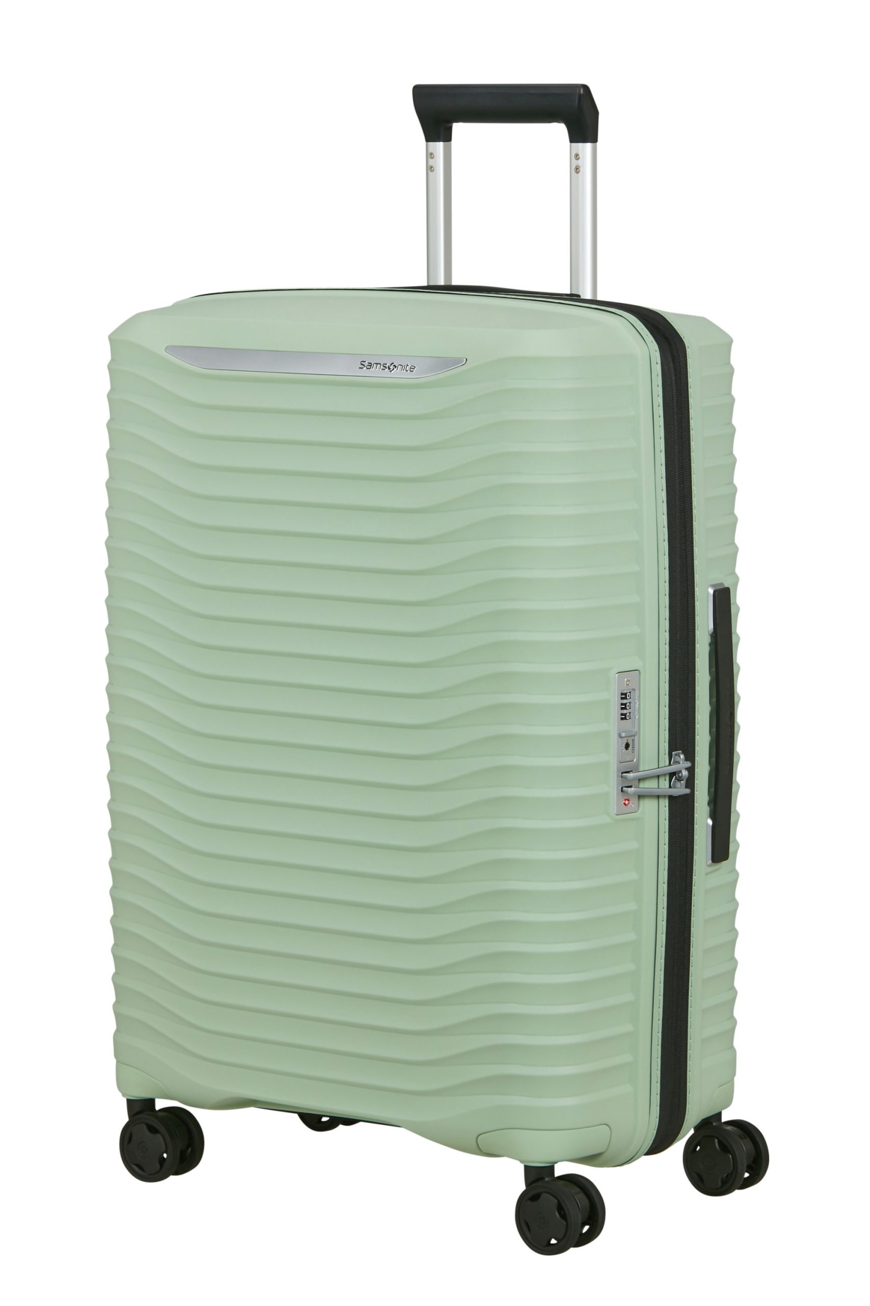 Saleys Travel Bags SAMSONITE: Upscape Spinner Expandable 68cm - Soft Sage - Image 3