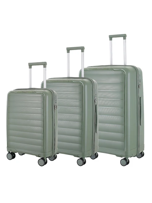 Saleys Travel Bags Voyager Flow, by CELLINI - 3Pc Box Set - Green