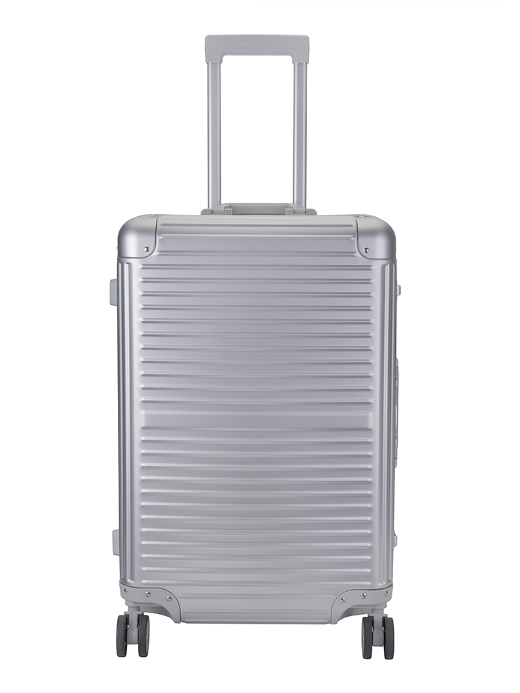 Saleys Travel Bags Cellini Aluminium Medium 4-Wheel Trolley Case - Image 6
