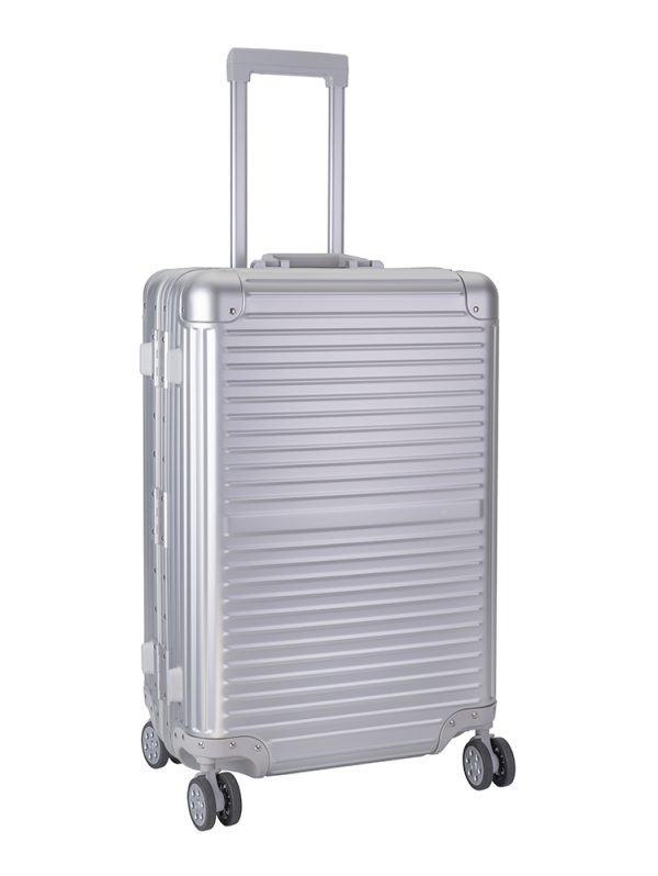 Cellini Aluminium Medium 4-Wheel Trolley Case