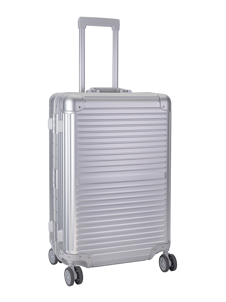 Saleys Travel Bags Cellini Aluminium Medium 4-Wheel Trolley Case