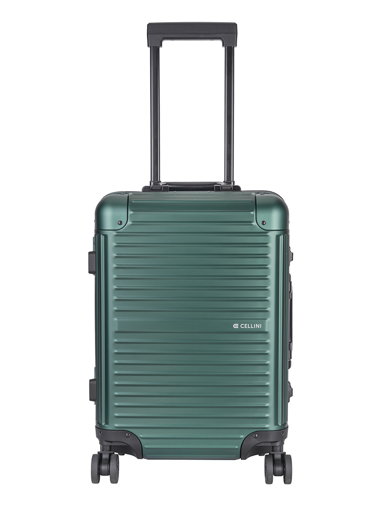 Saleys Travel Bags Cellini Aluminium 4-Wheel Carry On Trolley Case - Image 3