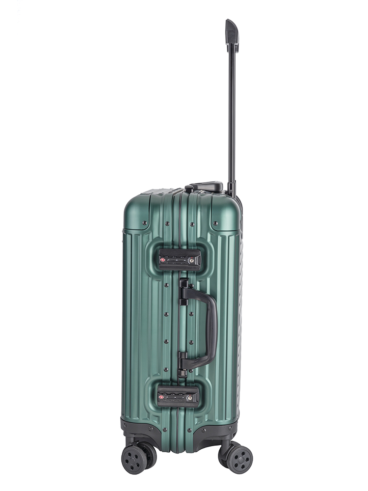 Saleys Travel Bags Cellini Aluminium 4-Wheel Carry On Trolley Case - Image 2