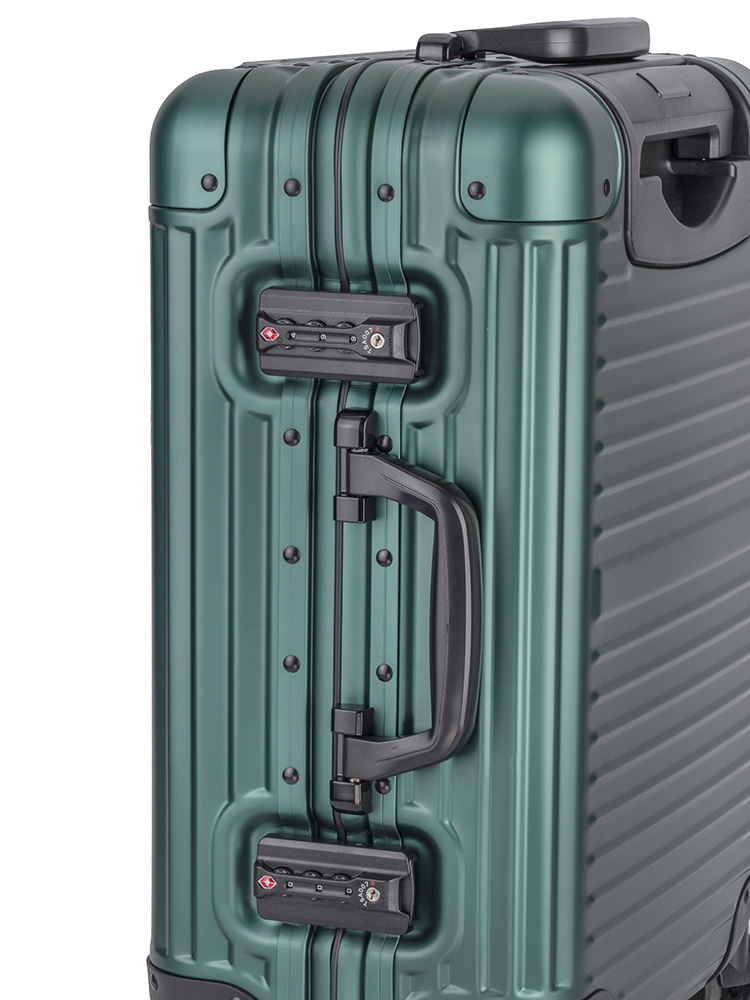 Saleys Travel Bags Cellini Aluminium 4-Wheel Carry On Trolley Case - Image 5