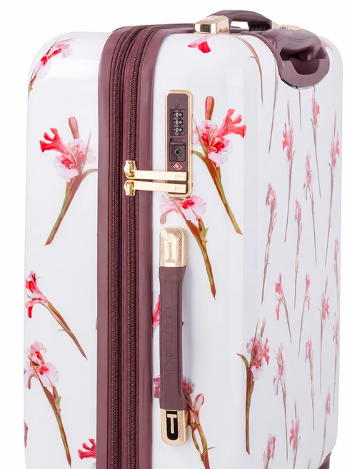 Saleys Travel Bags Ted Baker Wild Iris 4-Wheel Carry On Trolley Case - Image 4