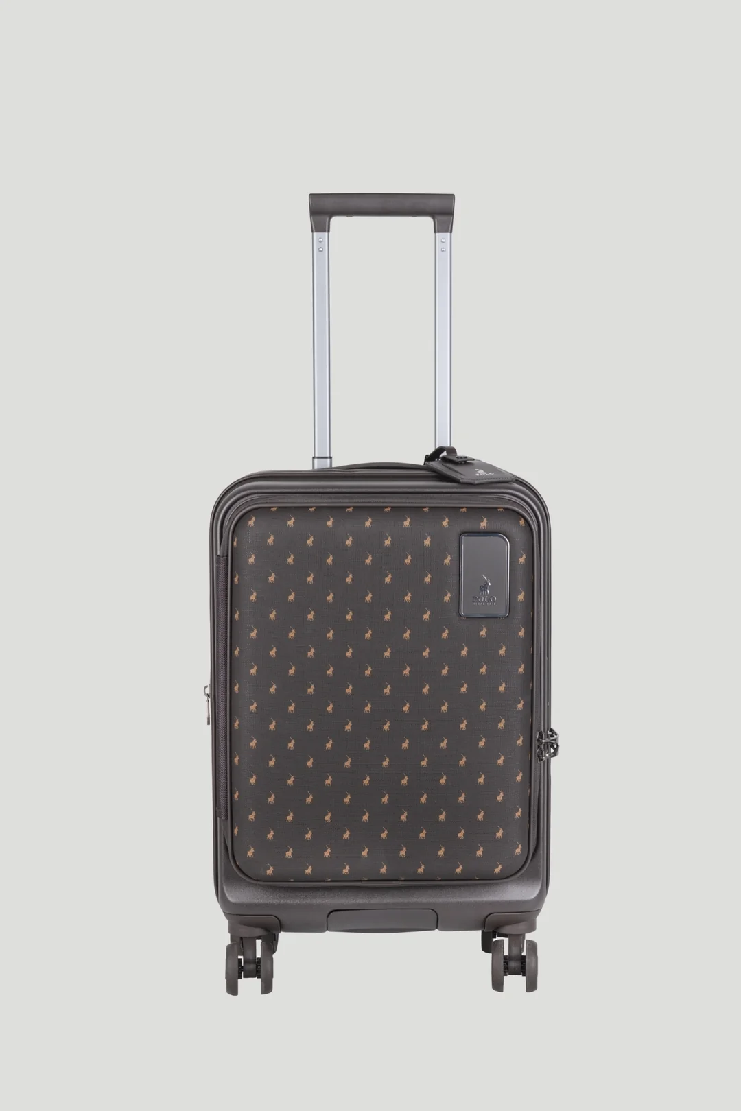 Saleys Travel Bags Polo Orion 4 Wheel Trolley Case Carry On - Brown