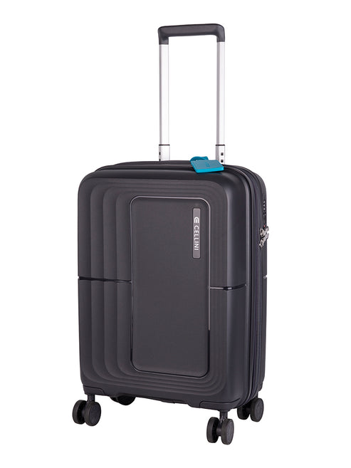 Saleys Travel Bags Cellini Cruze 4 Wheel Carry On Xpander Trolley Case - Grey - Image 6