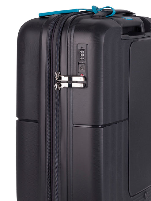 Saleys Travel Bags Cellini Cruze 4 Wheel Carry On Xpander Trolley Case - Grey - Image 5