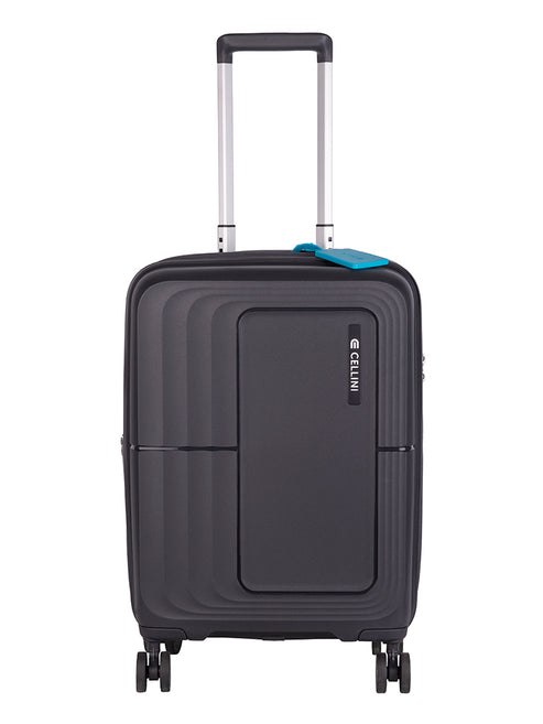 Saleys Travel Bags Cellini Cruze 4 Wheel Carry On Xpander Trolley Case - Grey - Image 4
